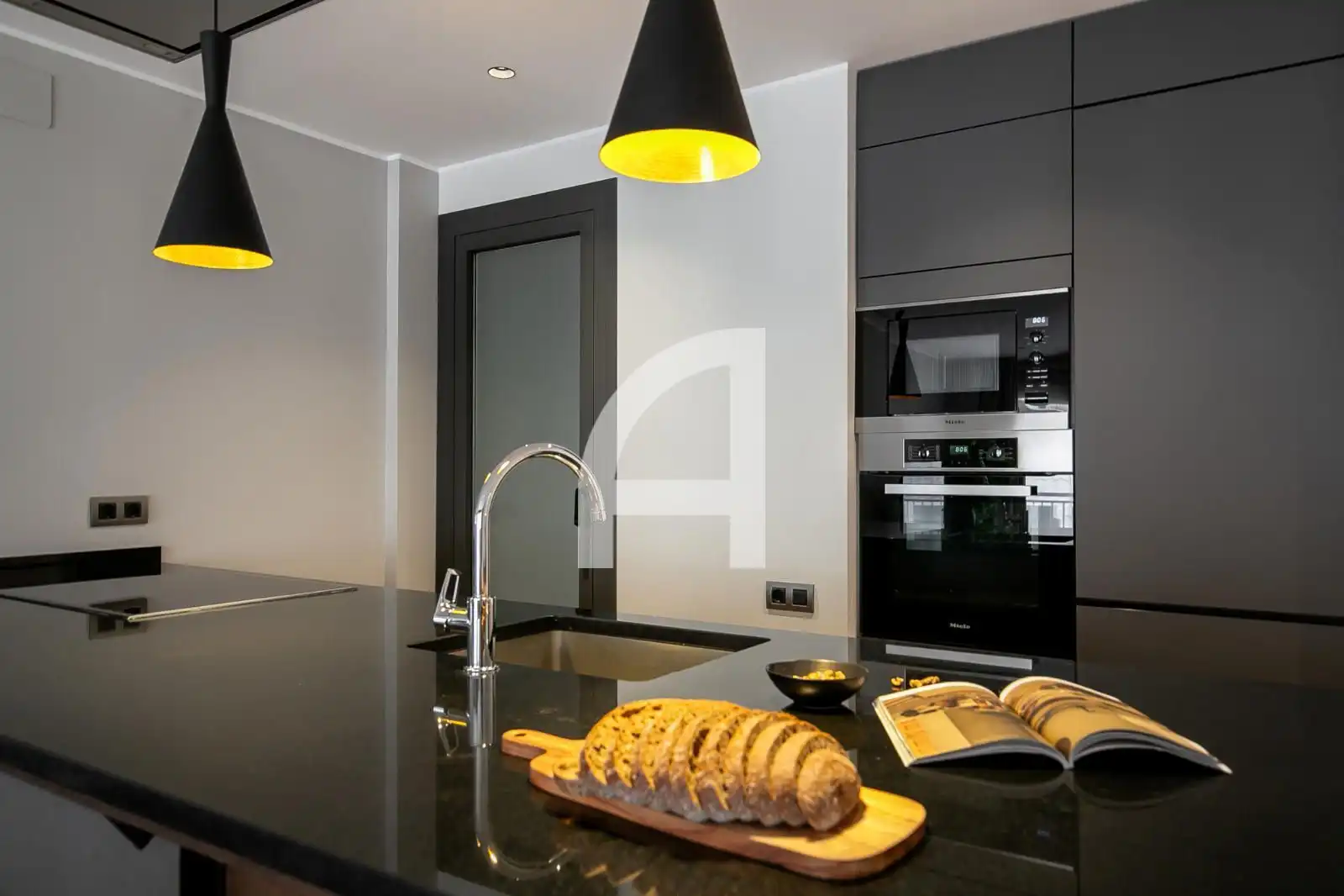 Kitchen of Flat for rent in Barcelona  with Air Conditioner, Heating and Parquet flooring