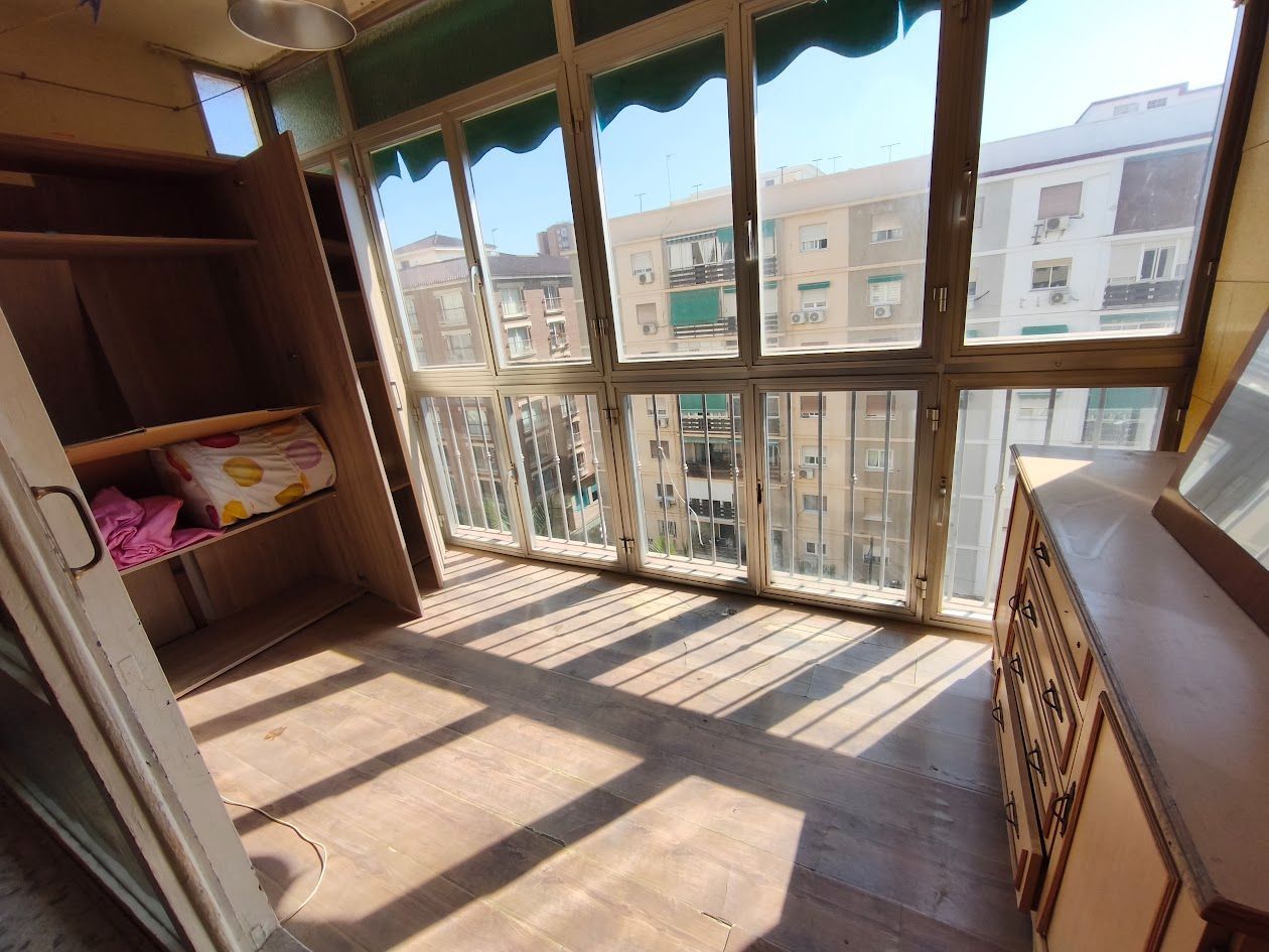 Bedroom of Flat for sale in Málaga Capital  with Air Conditioner and Terrace