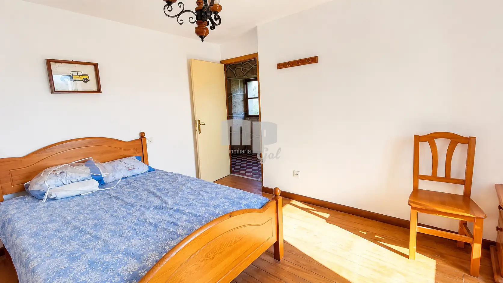 Bedroom of Country homes for sale in Pazos de Borbén  with Storage room