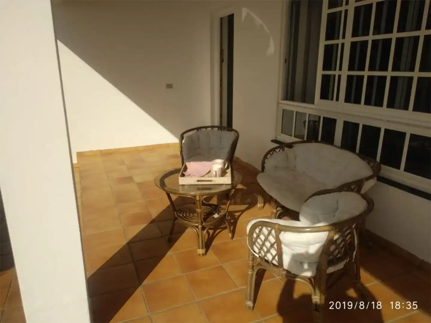 Terraza de Casa o chalet de alquiler en Cabanas con Jardín privado, Parquet y Piscina