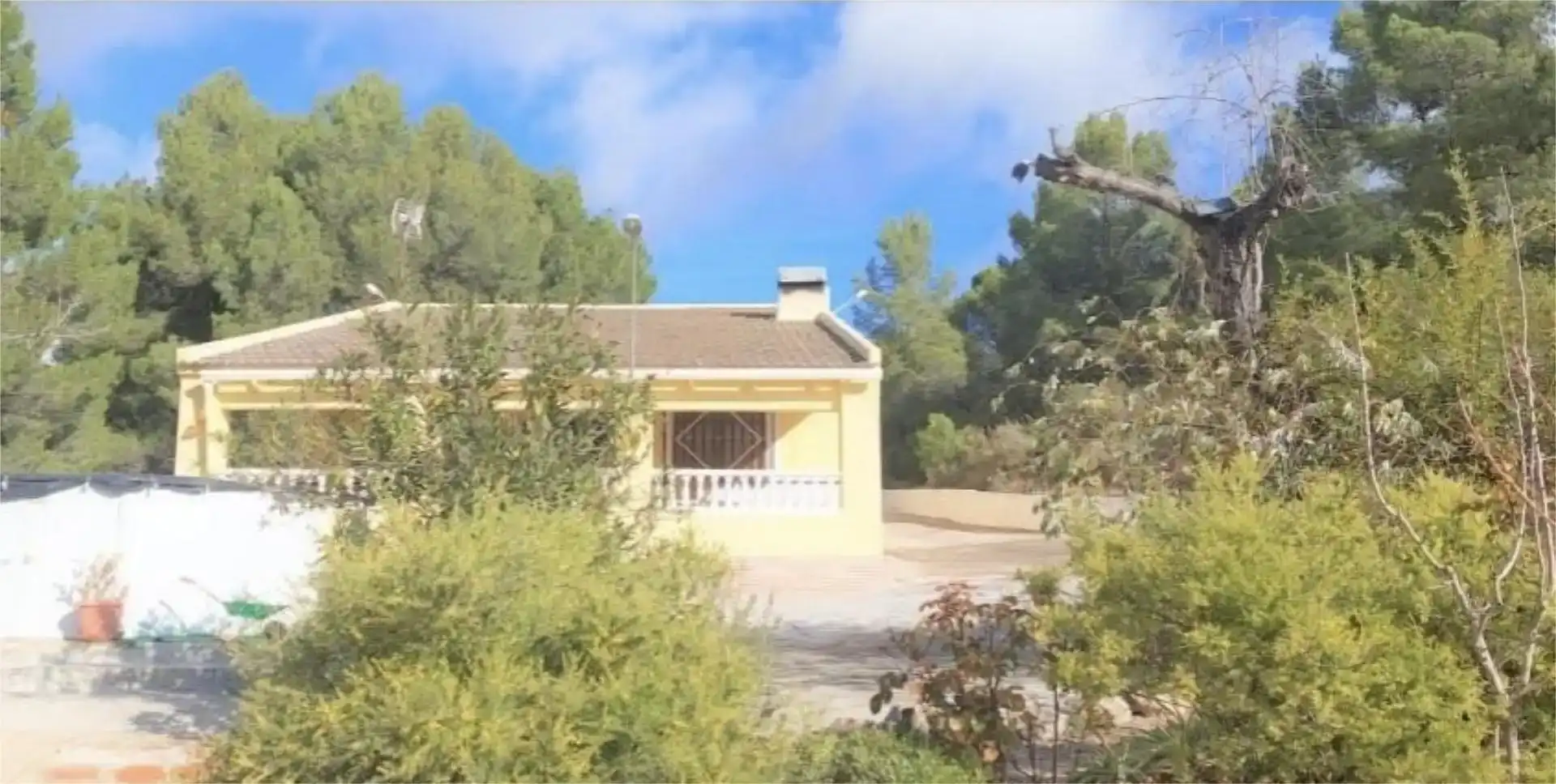 Vista exterior de Finca rústica en venta en Villena con Piscina y Balcón