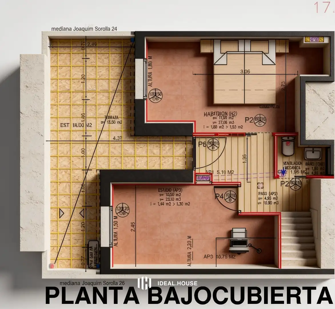 Dúplex amb terrassa en venda a Carrer de Joaquim Sorolla 26, imagen 2