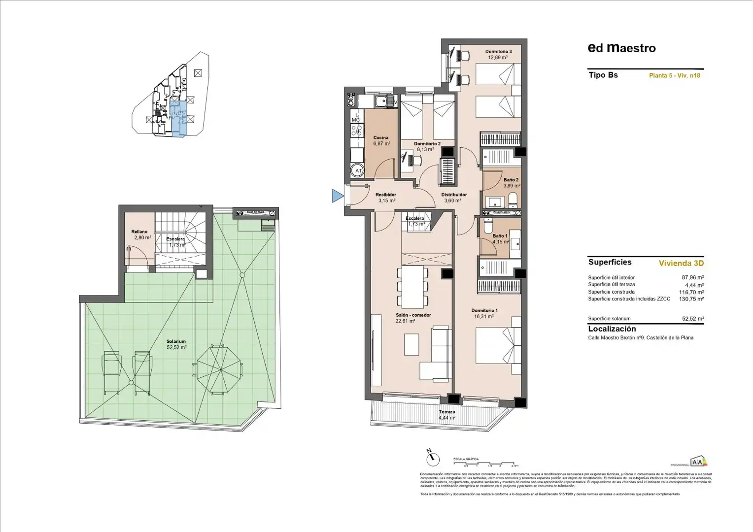 Piso con terraza en venta en Sur, imagen 8