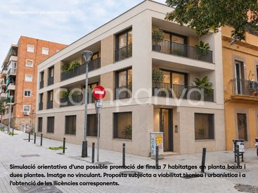 Residential land for sale in Carrer de l'Estadella, 33, Sant Andreu, 08030 Barcelona, España