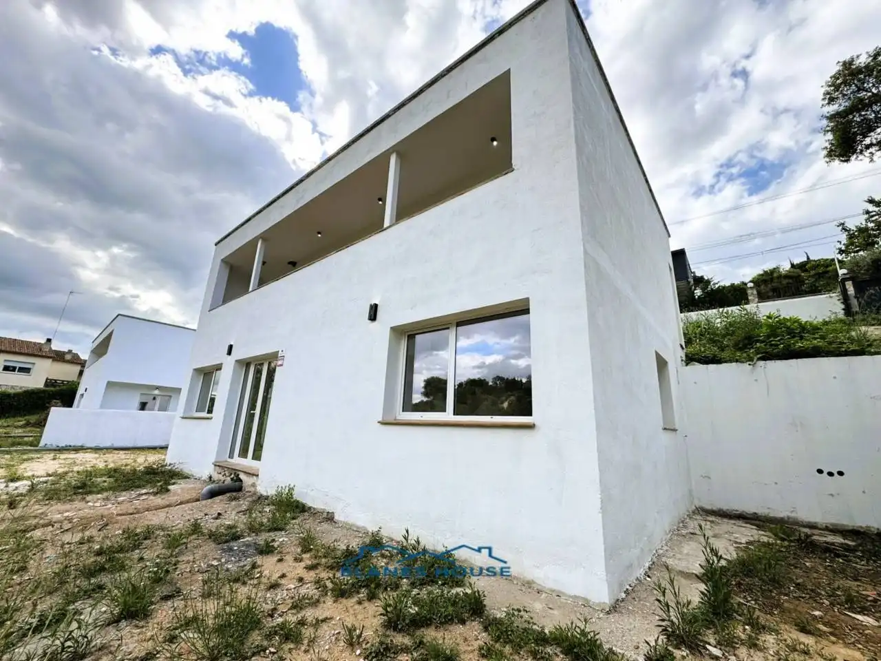 Vista exterior de Casa o xalet en venda en Maçanet de la Selva amb Jardí privat, Terrassa i Alarma