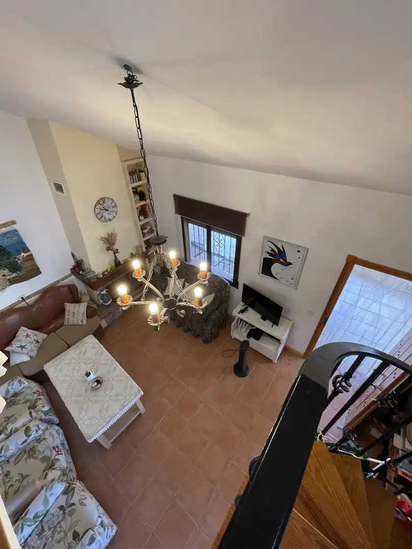 Sala d'estar de Finca rústica en venda en Salobreña amb Piscina
