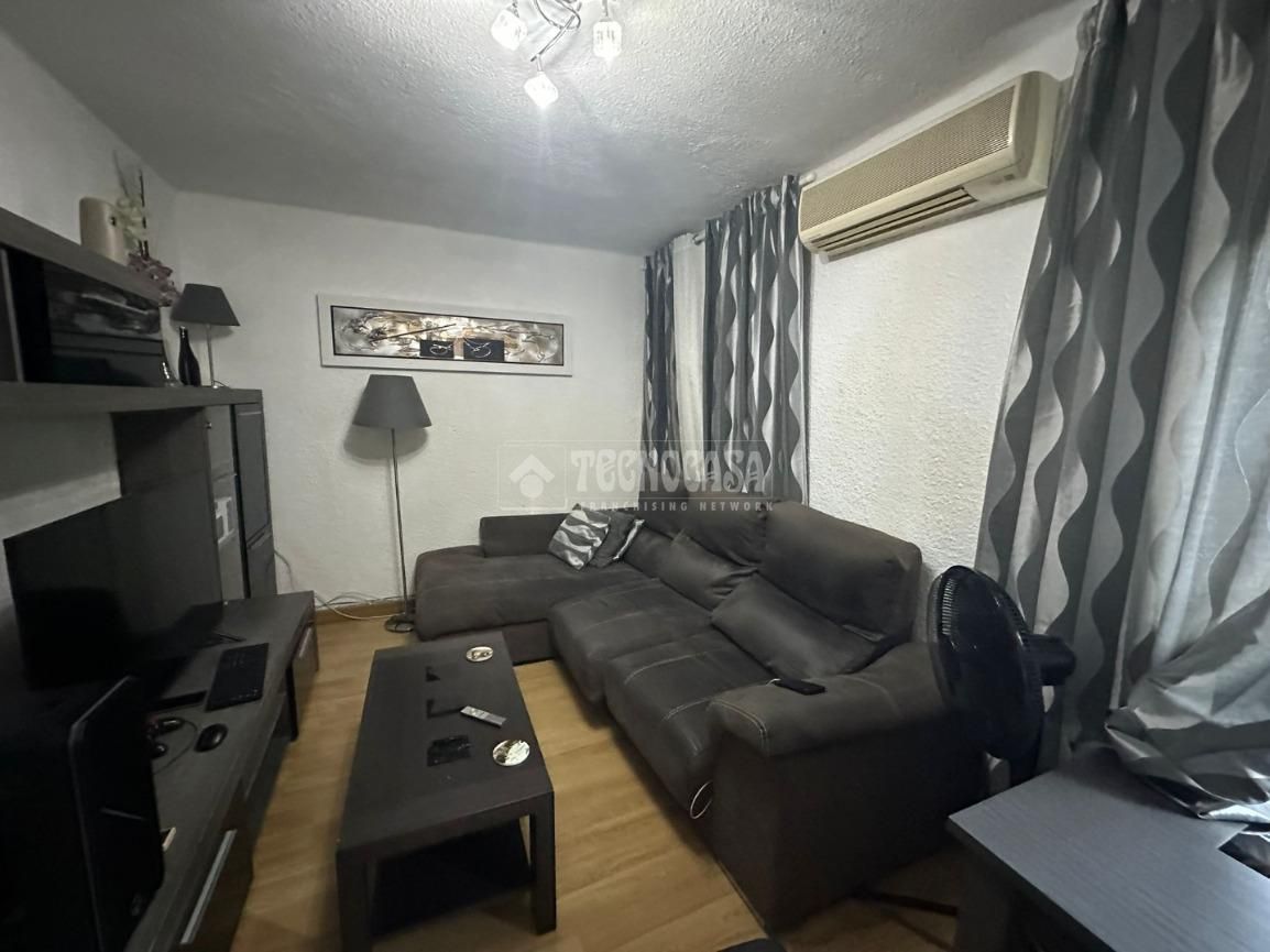 Sala de estar de Piso en venta en  Zaragoza Capital con Aire acondicionado y Parquet