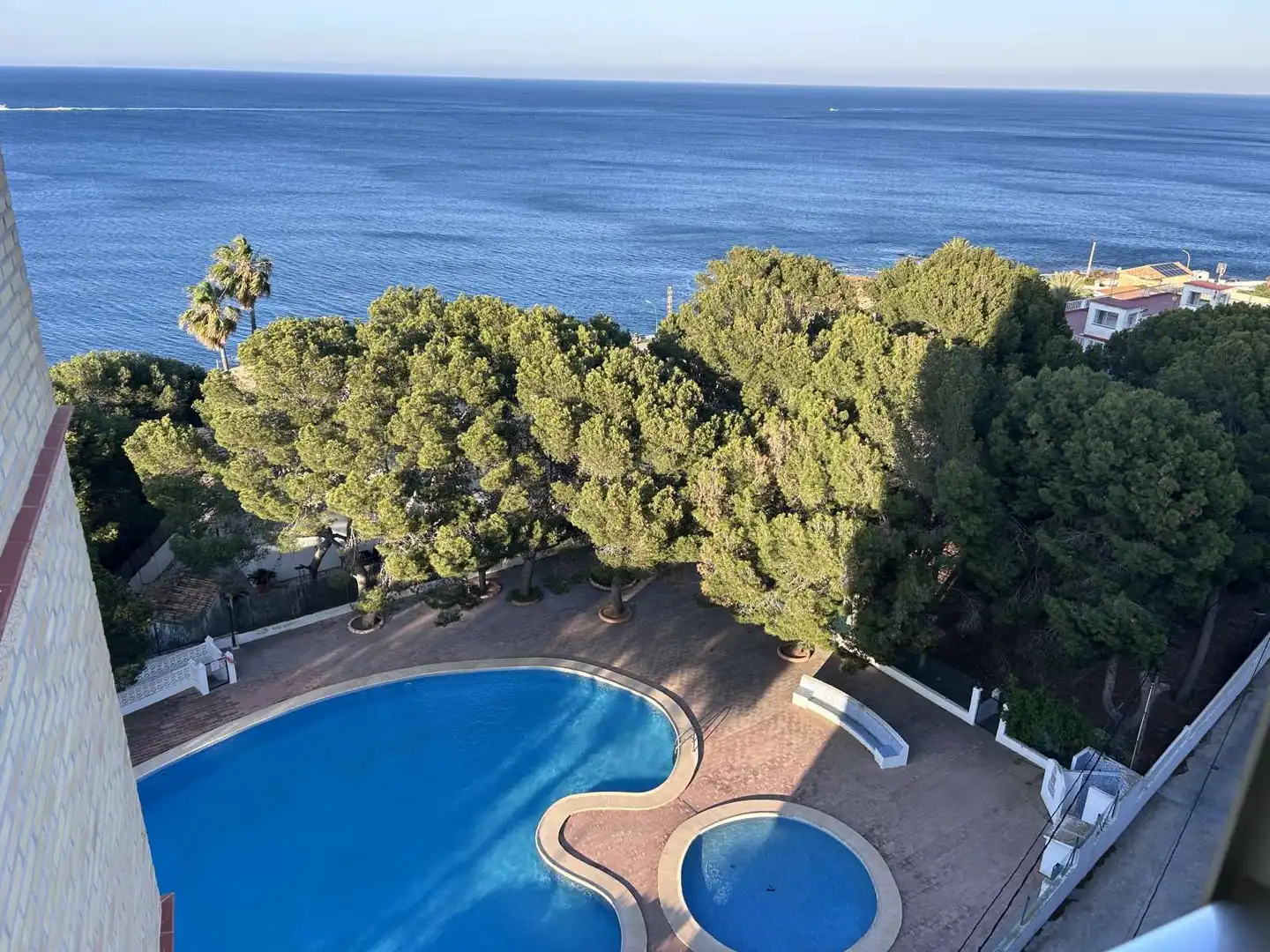 Piscina de Apartamento para compartir en Dénia con Aire acondicionado, Calefacción y Terraza