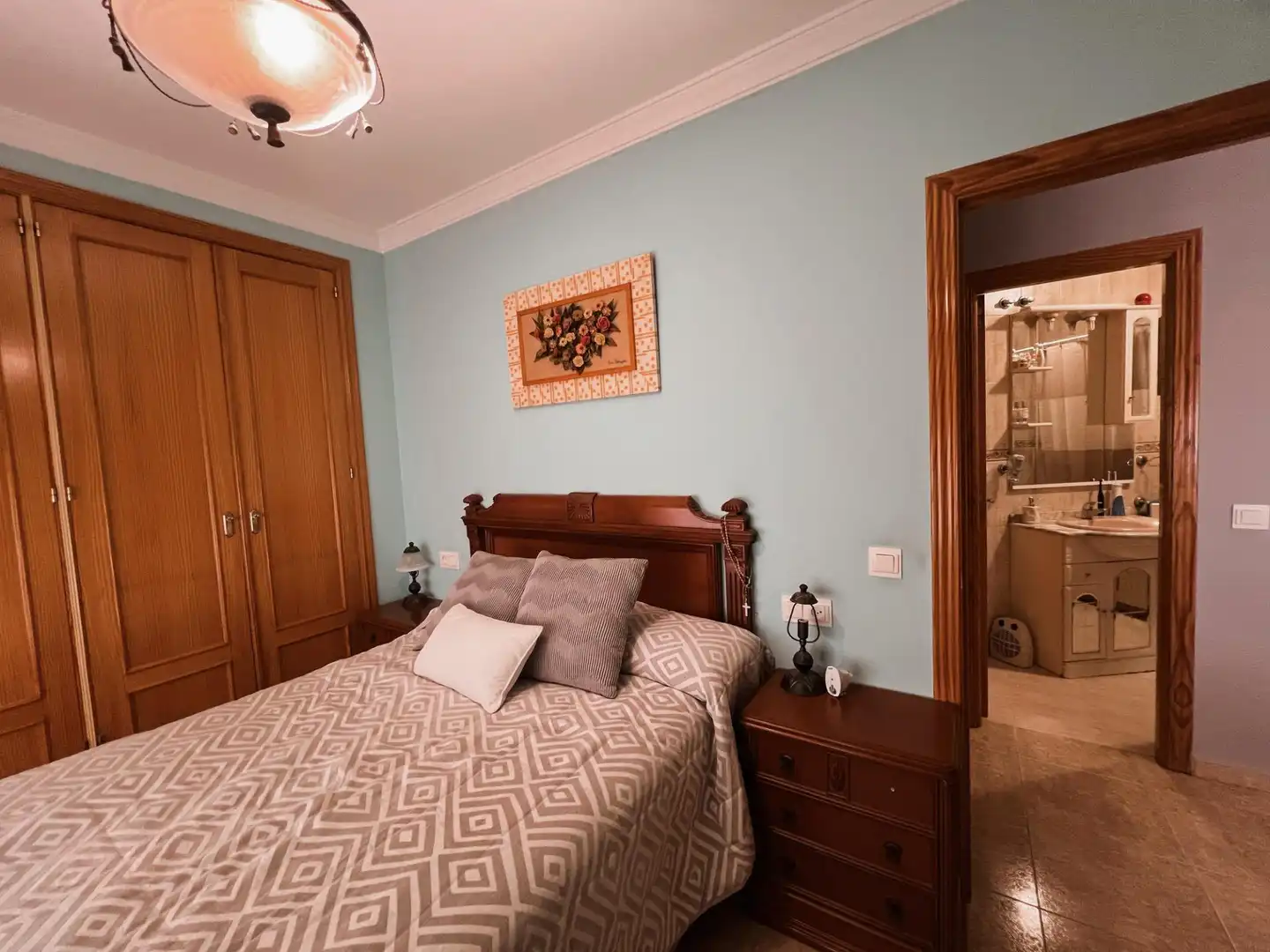 Bedroom of Flat for sale in Estepona  with Air Conditioner and Furnished