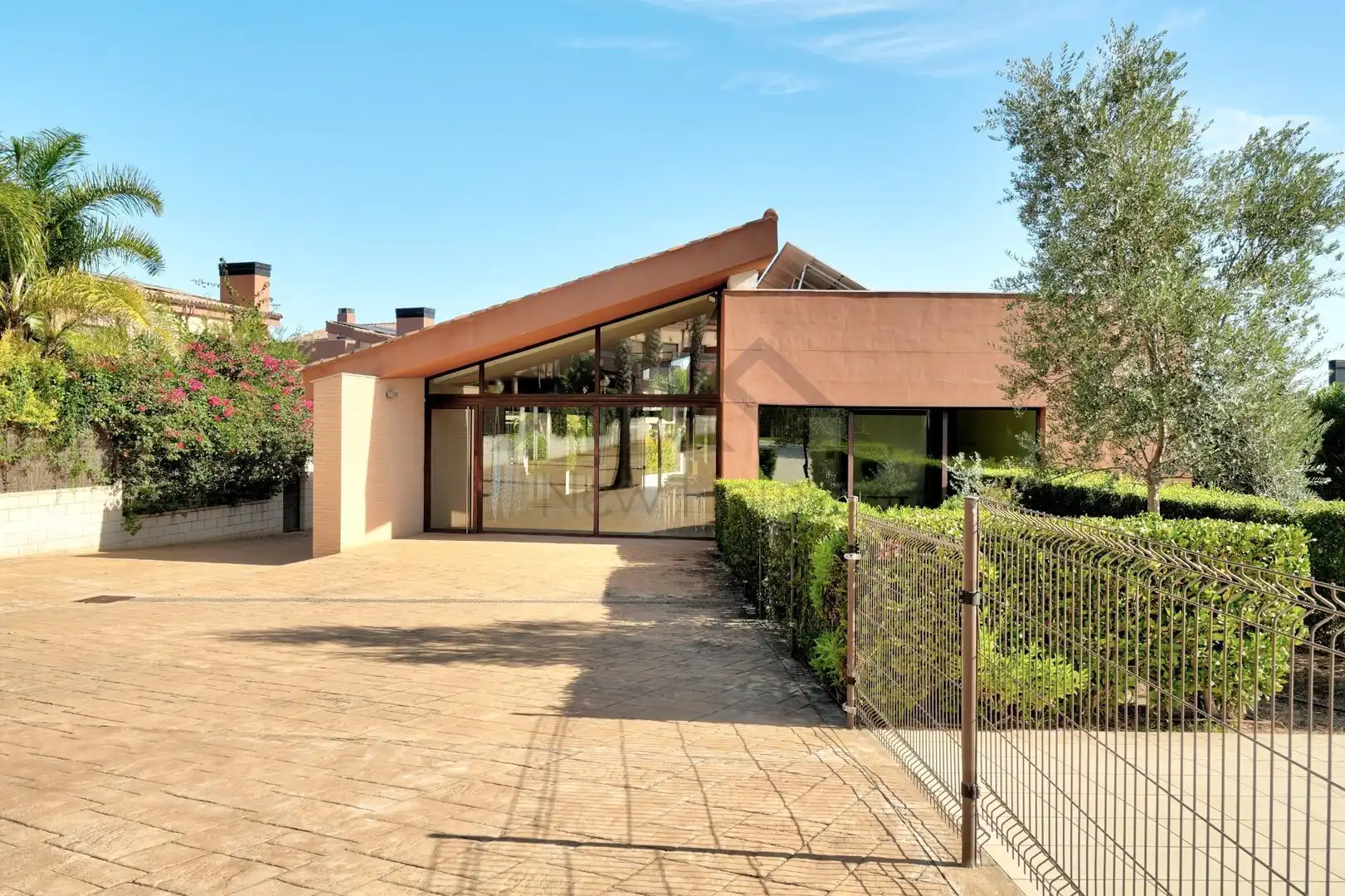 Exterior view of Detached homes for sale in Bétera  with Air Conditioner, Private garden and Parquet flooring