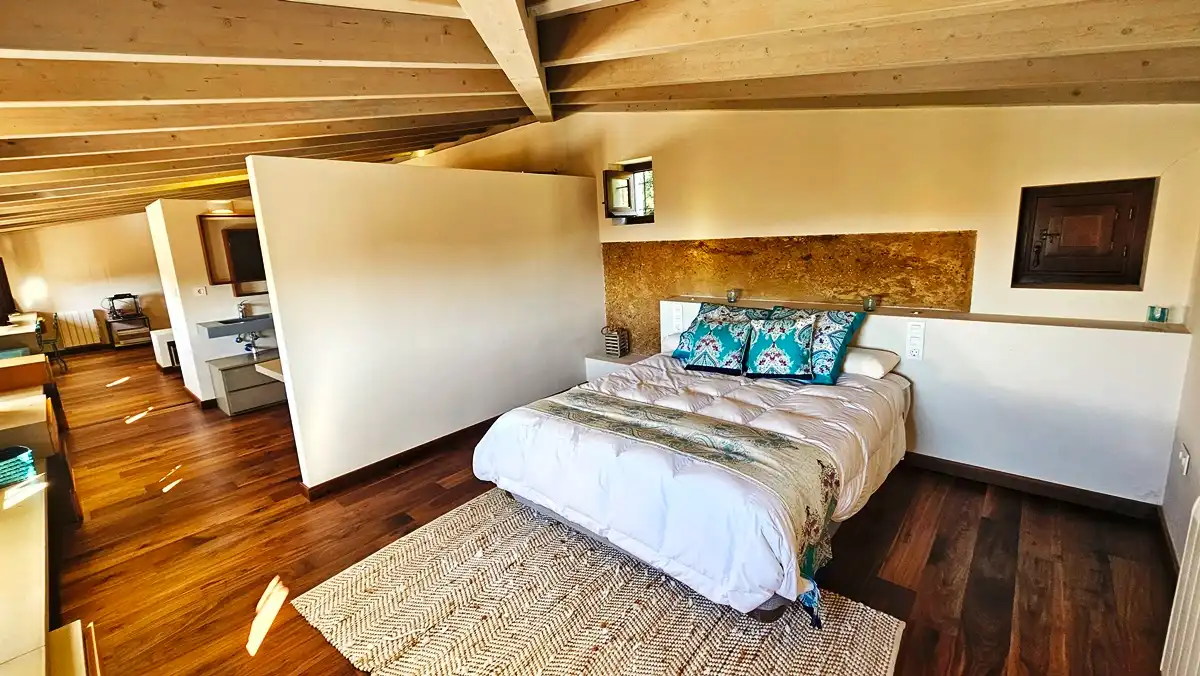 Bedroom of Houses for sale in Alájar  with Heating, Private garden and Terrace