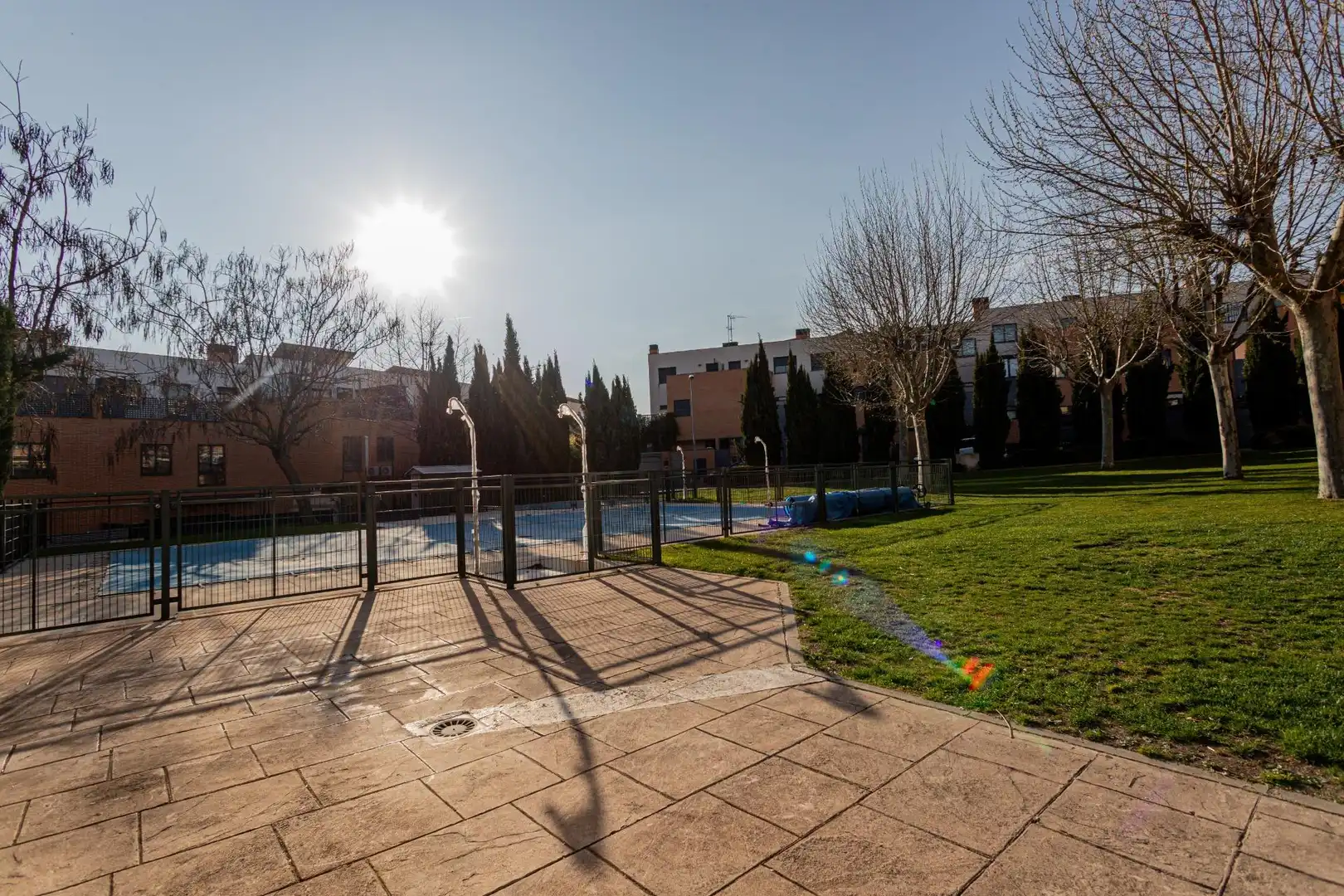 Piscina de Casa adosada en venda en Valdemoro amb Aire condicionat, Calefacció i Jardí privat