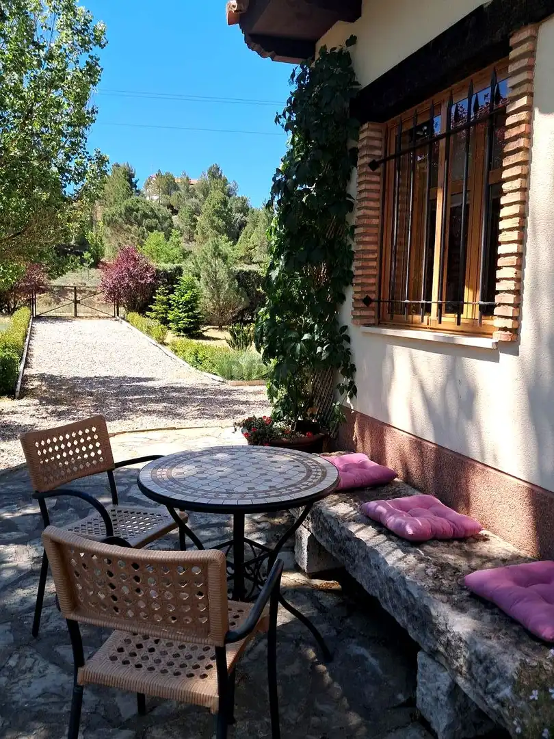 Terrassa de Casa o xalet en venda en Teruel amb Aire condicionat, Calefacció i Jardí privat