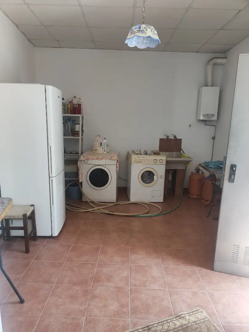 Cuina de Casa o xalet en venda en Villanueva de la Reina amb Jardí privat