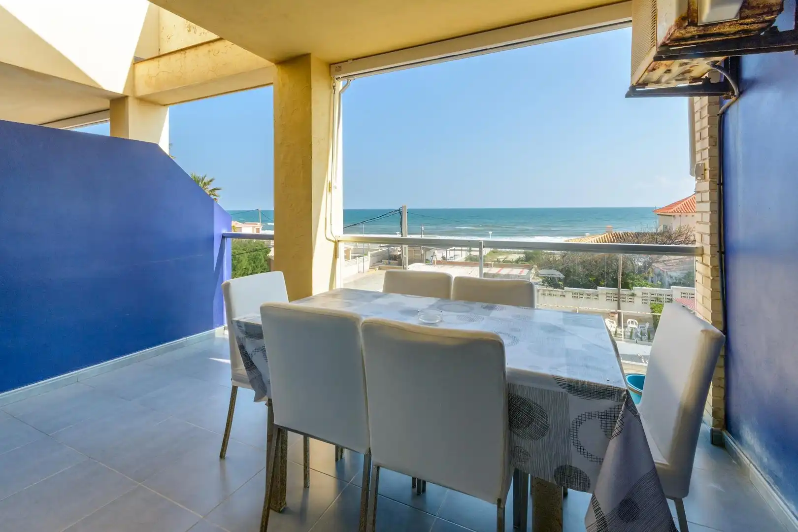 Terraza de Ático en venta en Piles con Aire acondicionado, Calefacción y Jardín privado