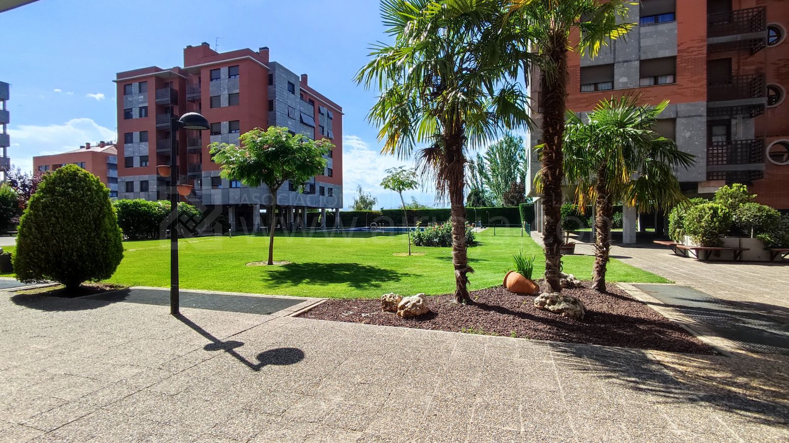 Terrace of Flat for sale in  Logroño  with Heating, Private garden and Parquet flooring
