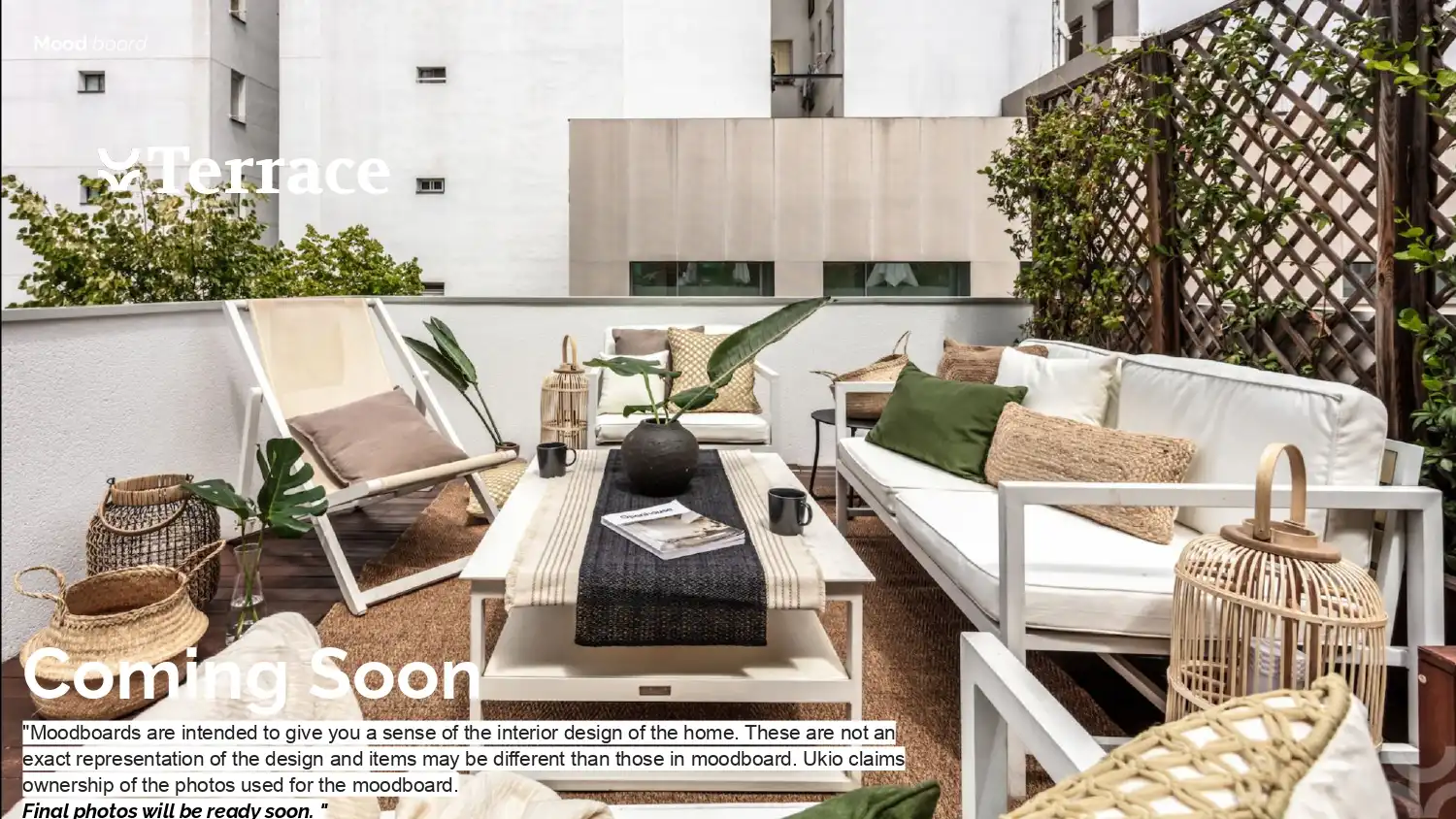 Terraza de Apartamento de alquiler en Barcelona con Aire acondicionado, Calefacción y Terraza