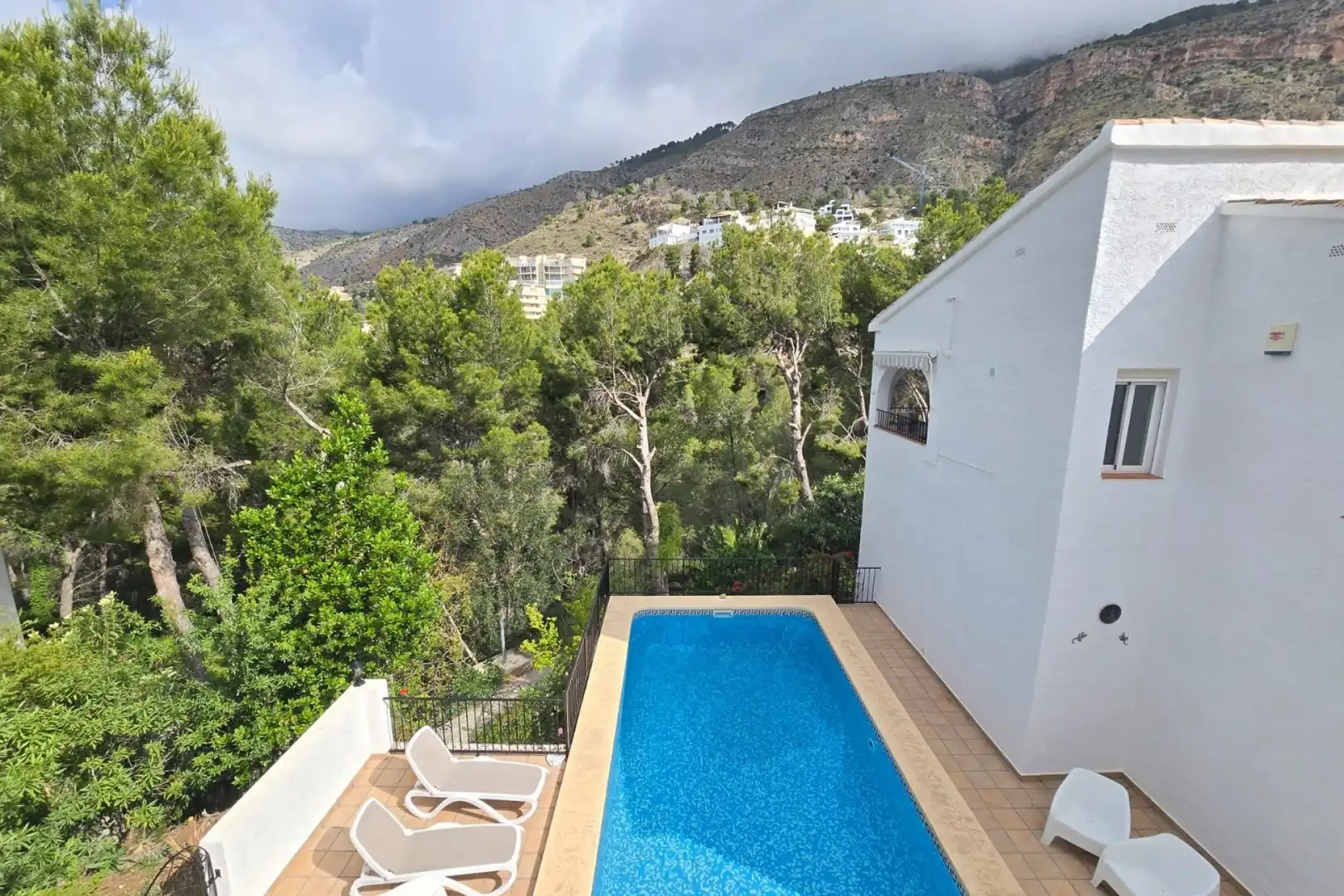 Vista exterior de Casa o chalet en venta en Altea con Aire acondicionado, Calefacción y Terraza