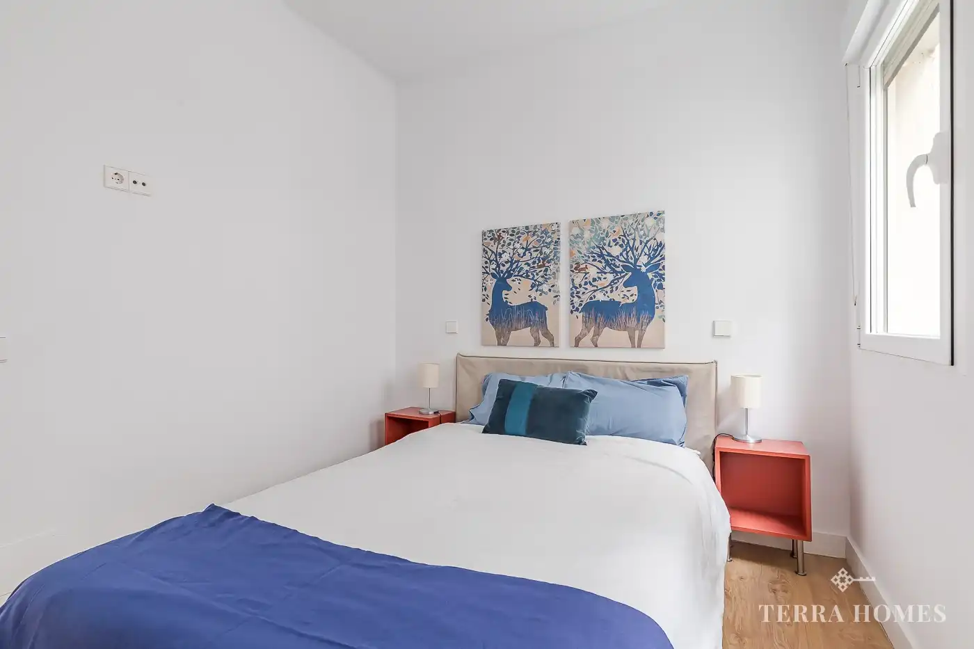 Dormitori de Apartament en venda en Madrid amb Aire condicionat i Moblat
