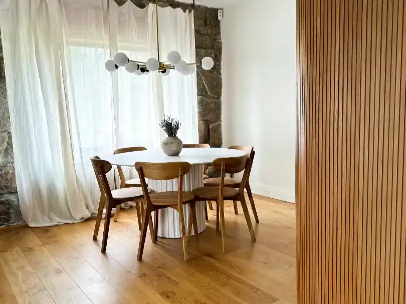 Menjador de Casa o xalet de lloguer en Navacerrada amb Jardí privat, Parquet i Traster