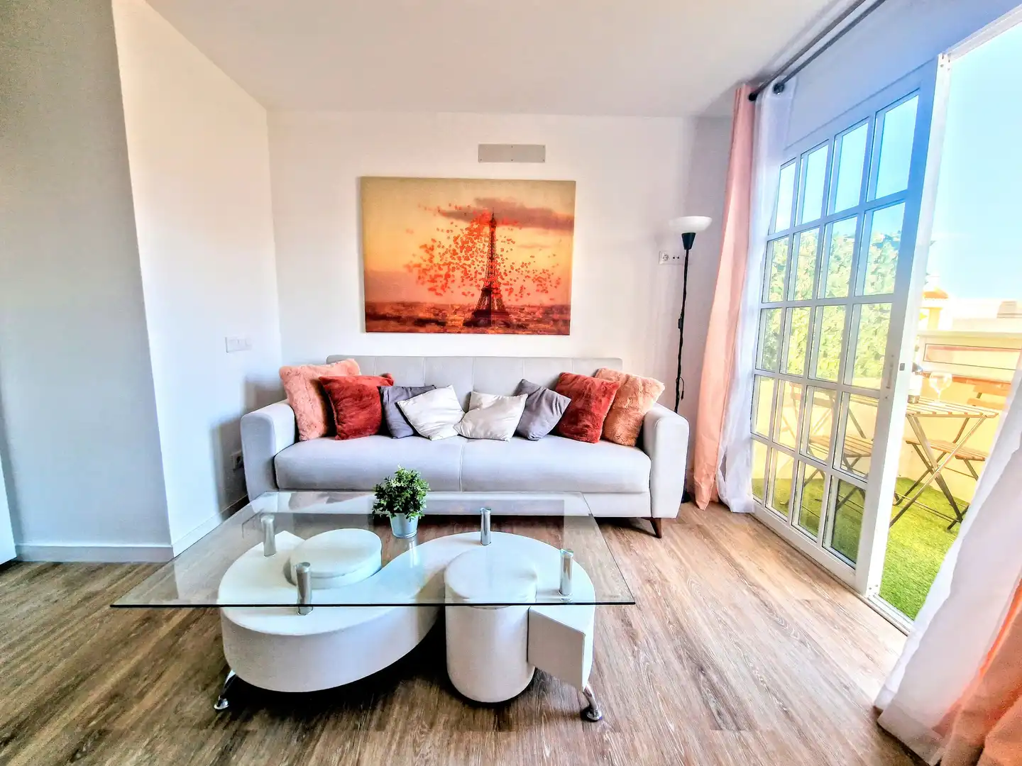 Sala d'estar de Àtic en venda en Arona amb Aire condicionat, Parquet i Terrassa