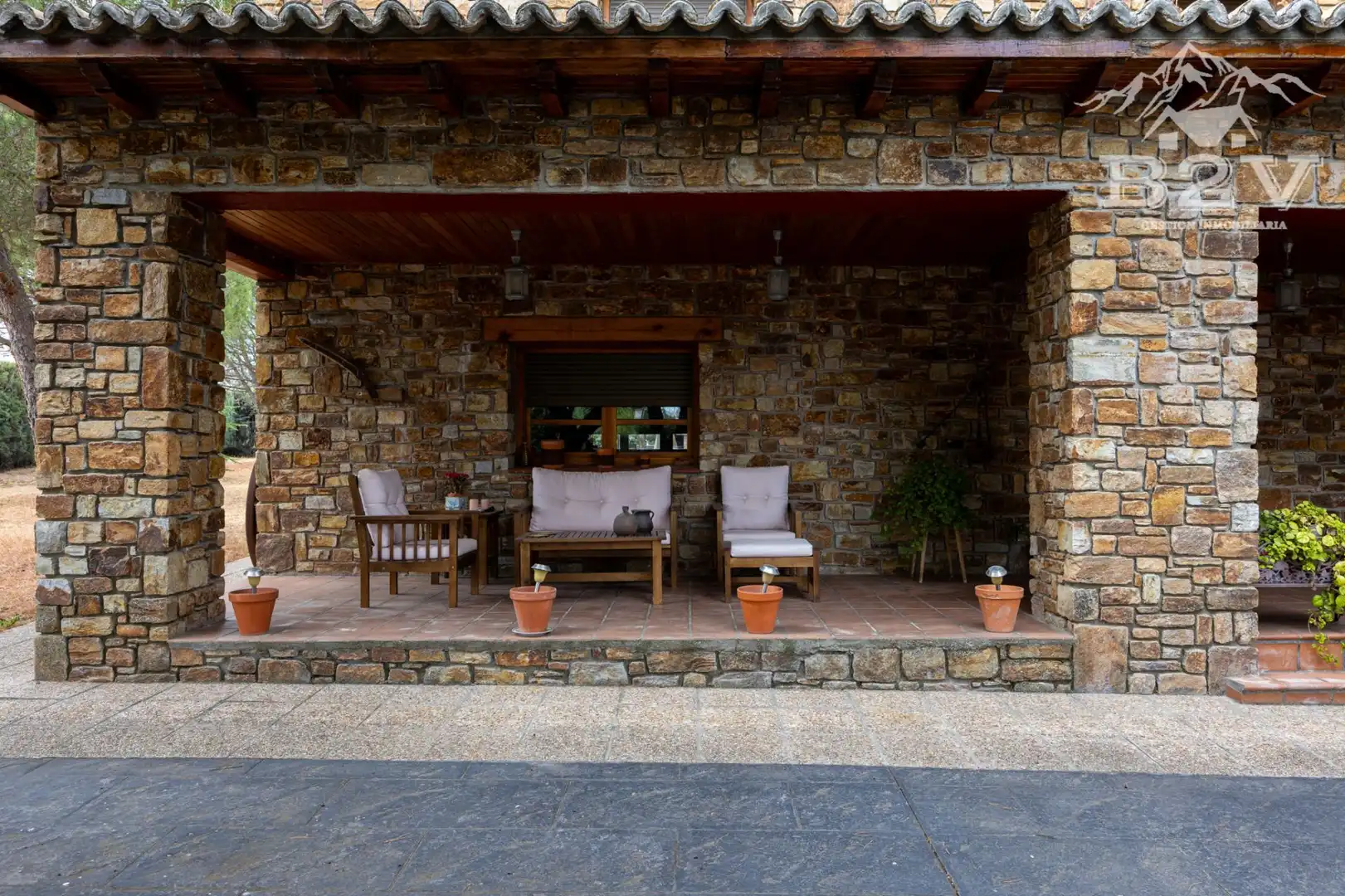 Terraza de Casa o chalet en venta en Garganta de los Montes con Aire acondicionado, Calefacción y Jardín privado
