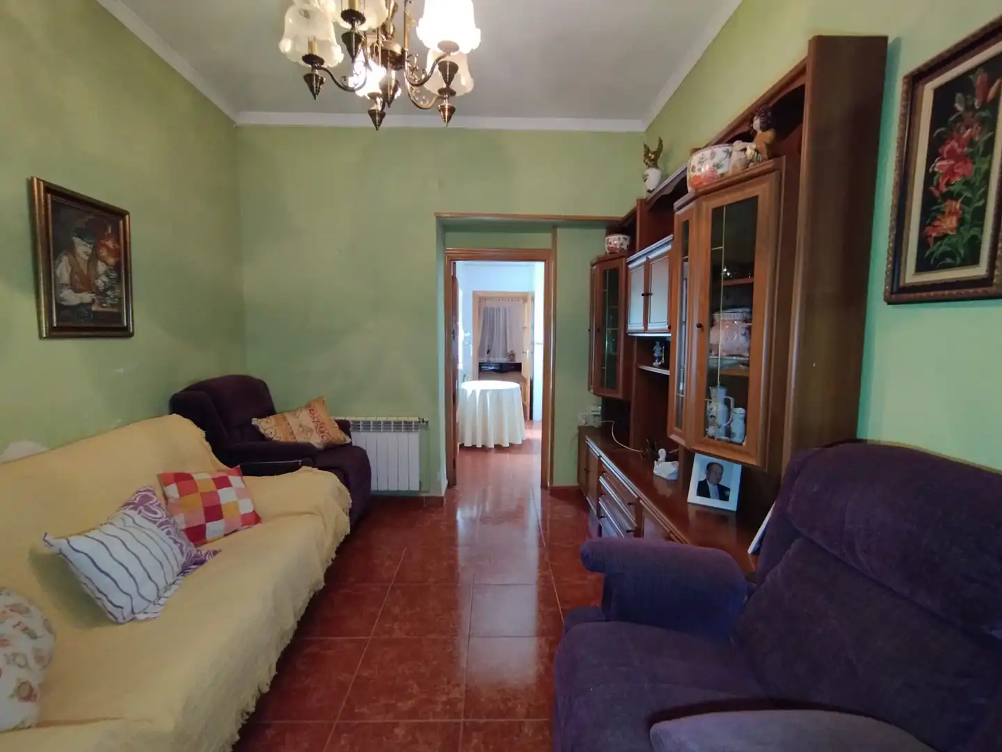 Living room of Detached homes for sale in Tomelloso  with Air Conditioner, Heating and Private garden