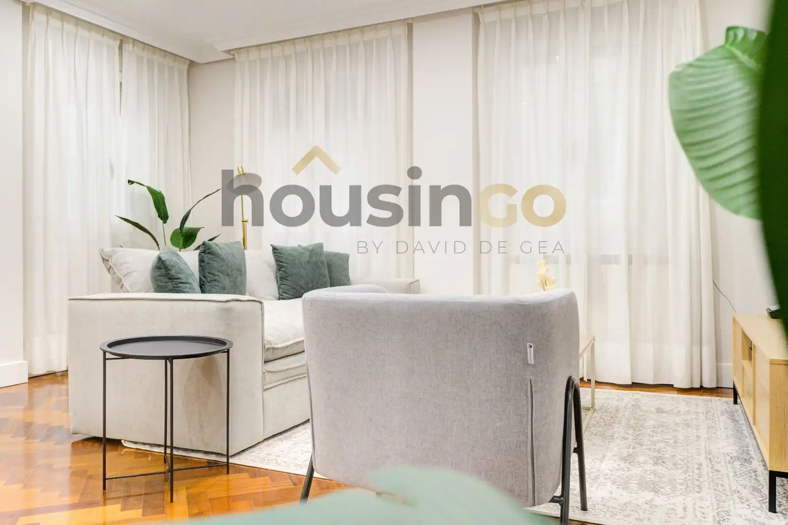 Sala de estar de Piso en venta en Madrid con Aire acondicionado, Calefacción y Amueblado
