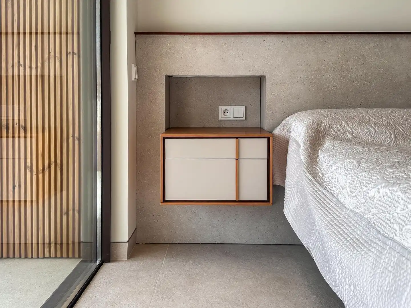 Dormitori de Apartament en venda en Oropesa del Mar / Orpesa amb Aire condicionat, Jardí privat i Terrassa