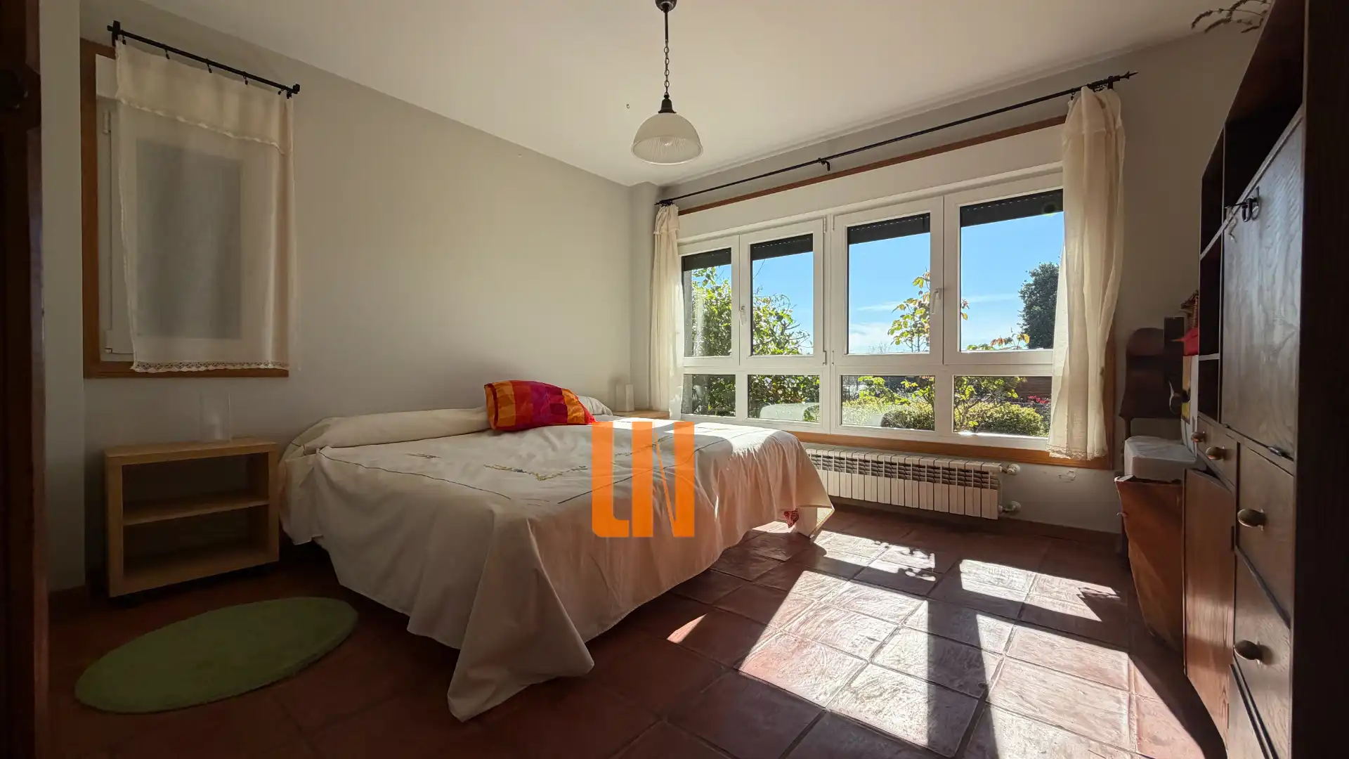 Bedroom of Houses for sale in Miño  with Heating, Private garden and Parquet flooring