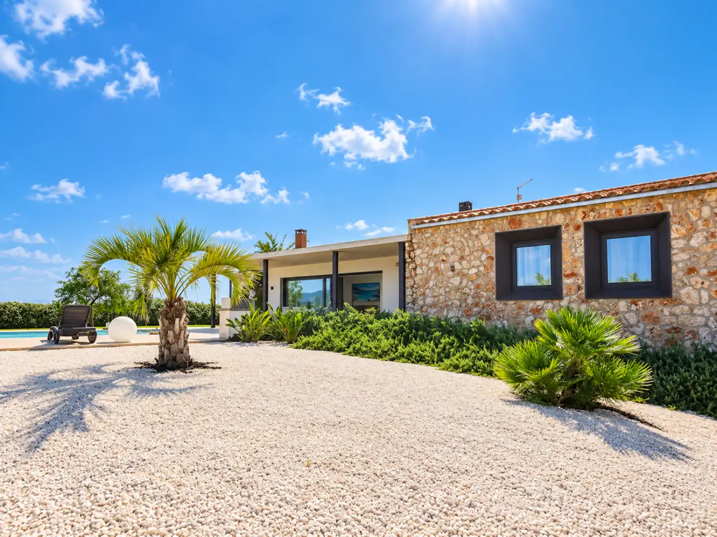 Vista exterior de Casa o chalet en venta en Sa Pobla con Calefacción, Jardín privado y Terraza