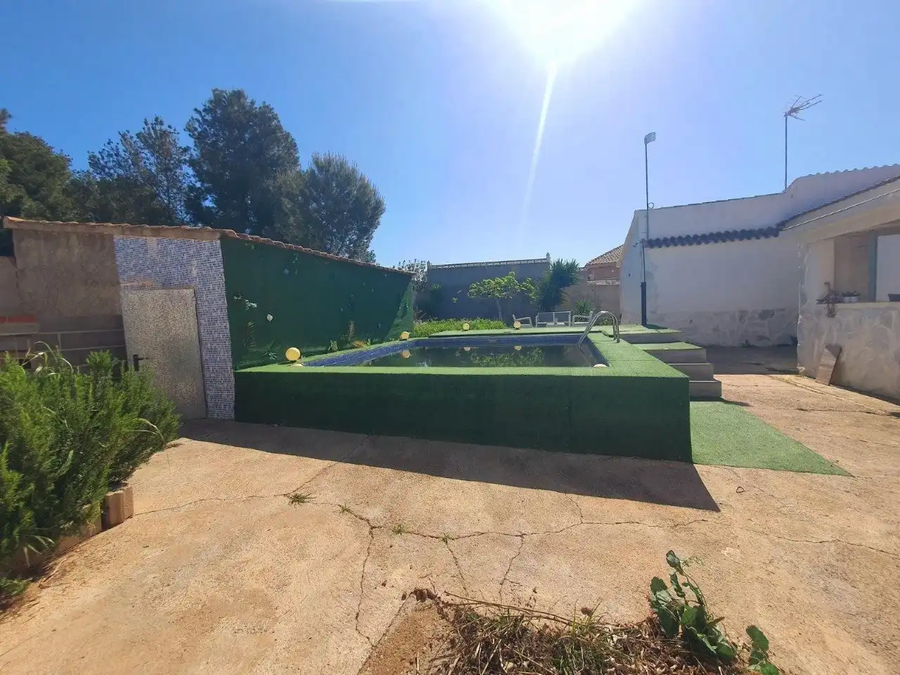 Piscina de Casa o xalet en venda en Pedralba amb Calefacció, Jardí privat i Terrassa