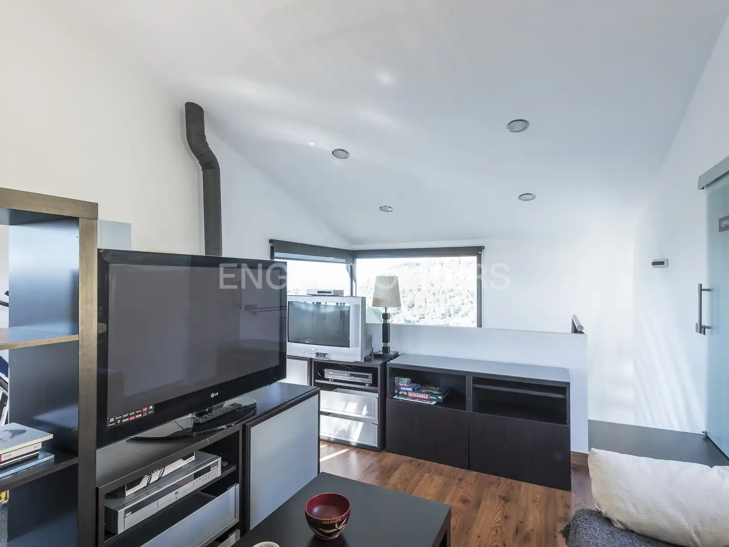 Sala de estar de Casa o chalet de alquiler en Vacarisses con Aire acondicionado, Calefacción y Jardín privado