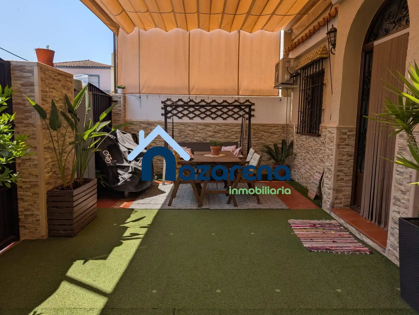 Terrace of Detached homes for sale in Dos Hermanas  with Air Conditioner