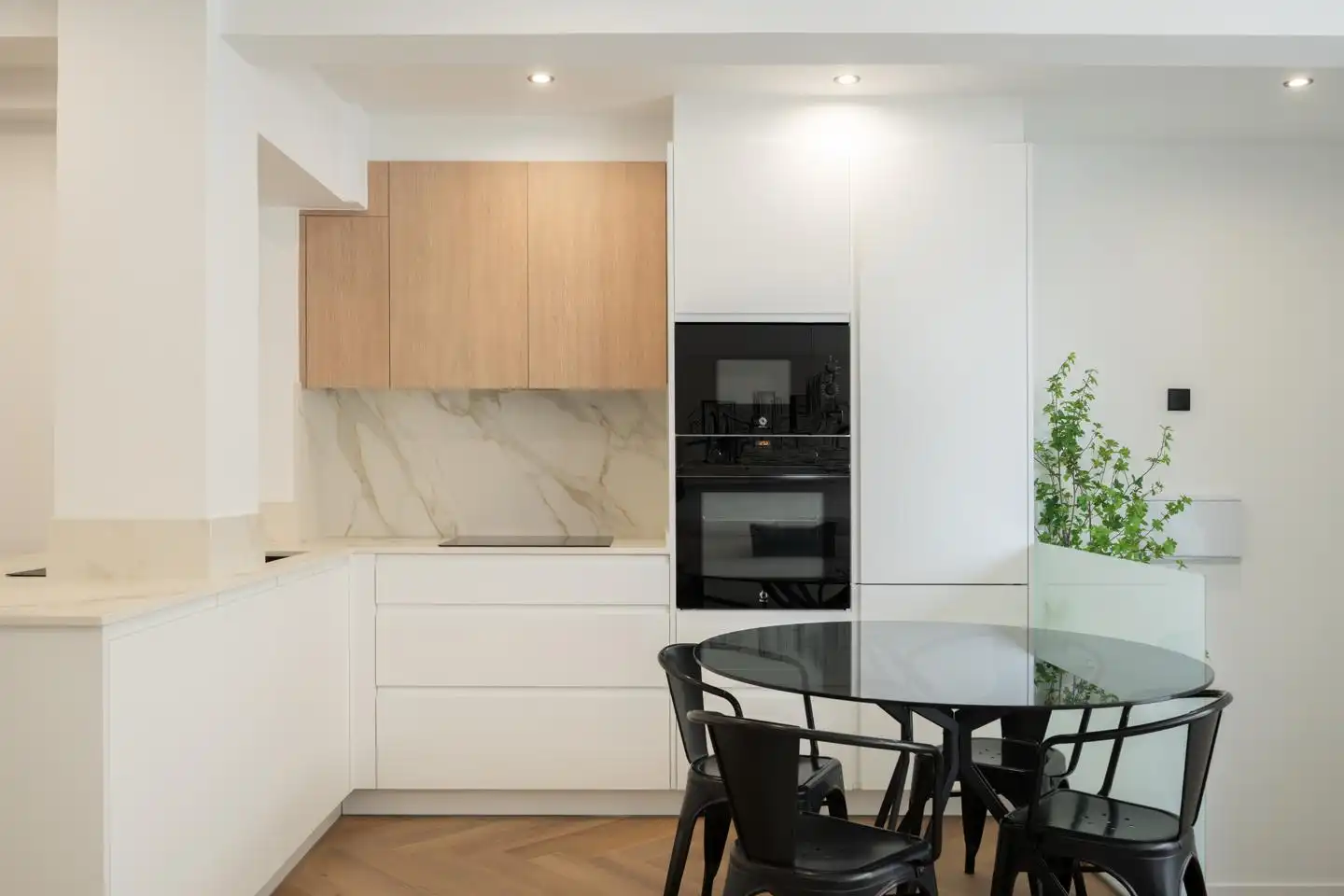 Kitchen of Ground floor for sale in A Coruña Capital   with Heating and Furnished