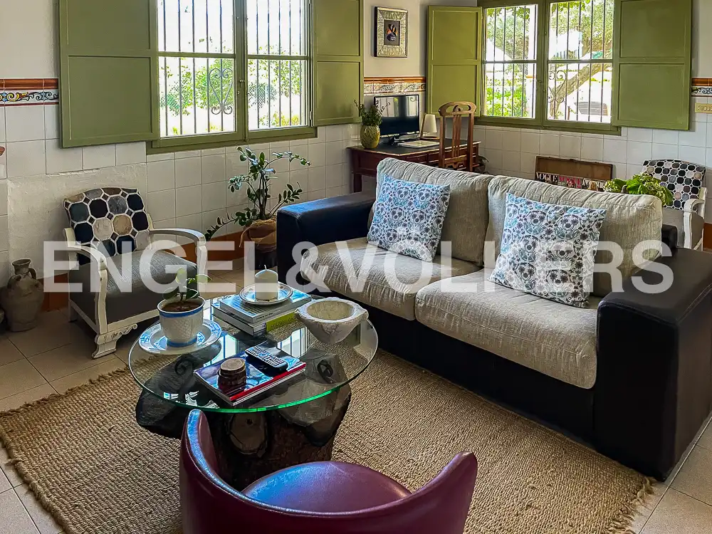 Sala de estar de Casa o chalet en venta en Almazora / Almassora con Calefacción, Jardín privado y Terraza