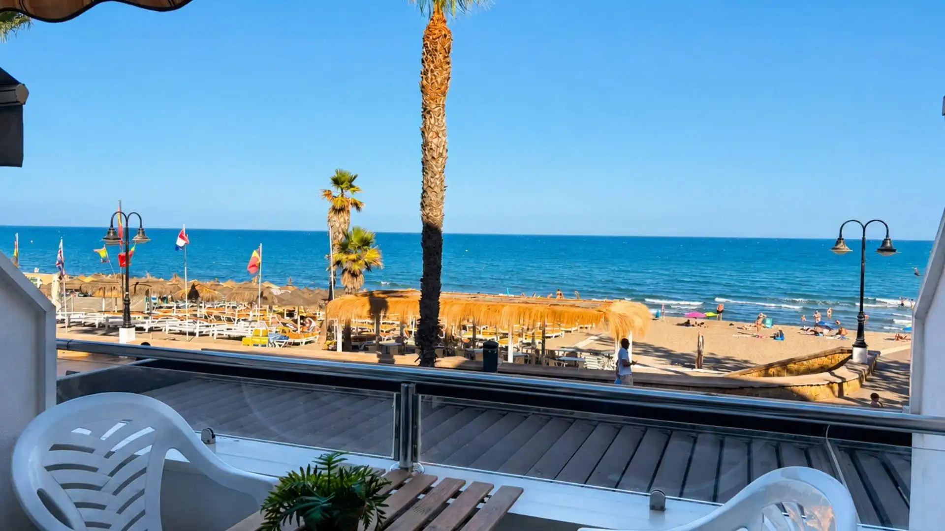 Terrace of Flat for sale in Torremolinos  with Air Conditioner