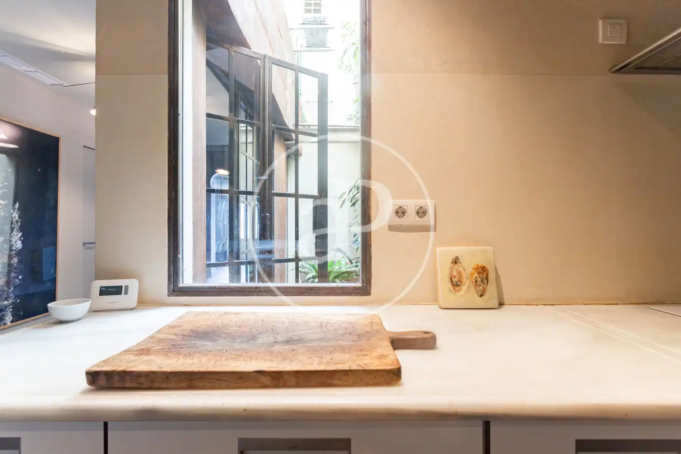 Cocina de Piso de alquiler en Barcelona con Calefacción, Amueblado y Balcón