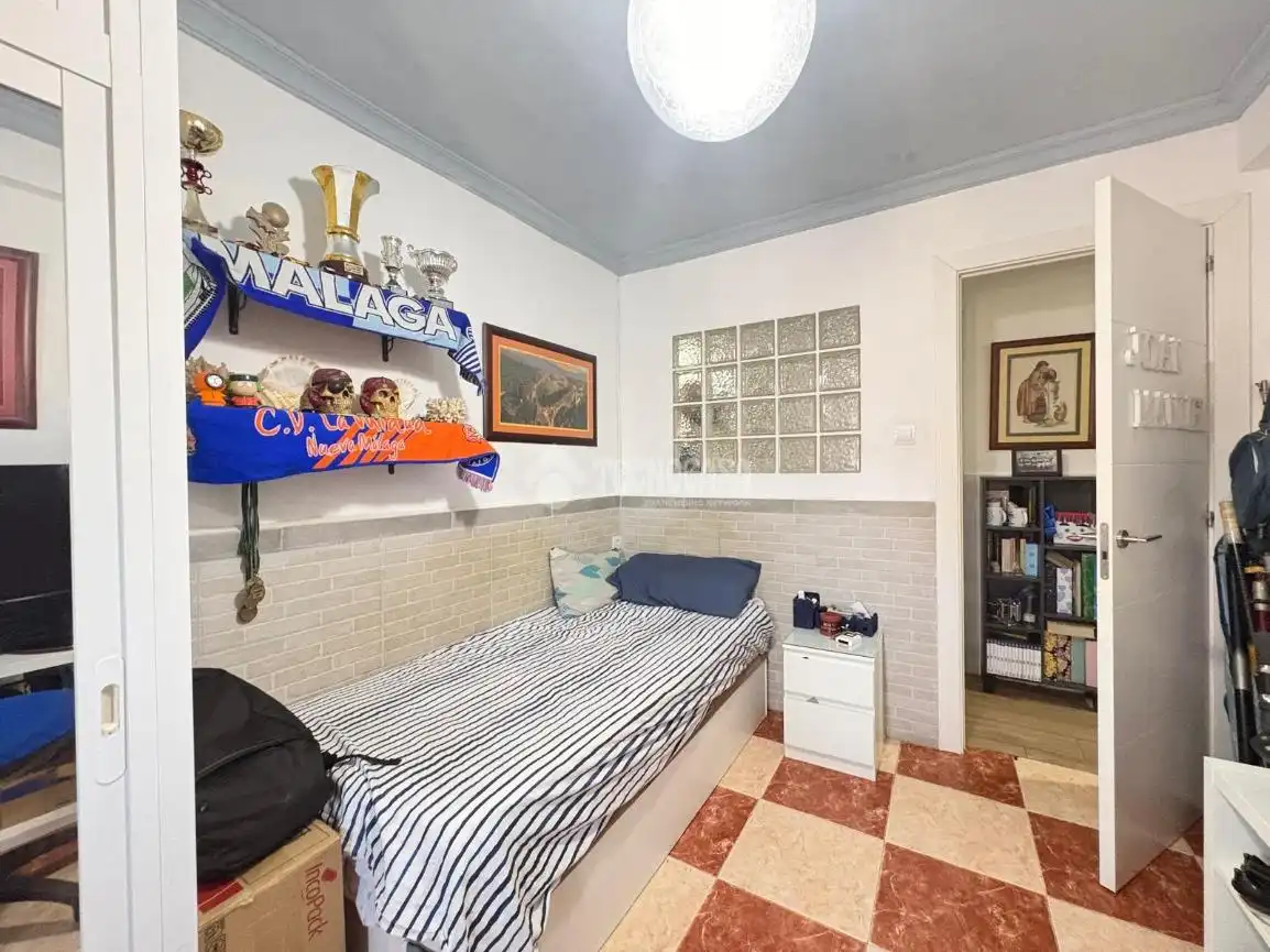 Bedroom of Flat for sale in Málaga  with Terrace