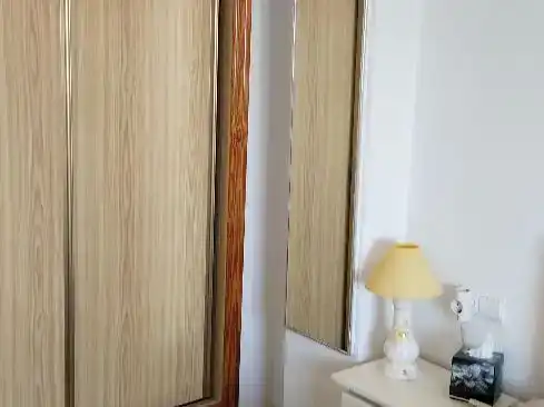 Schlafzimmer von Wohnung zur Miete in Cartagena mit Klimaanlage, Schwimmbad und Balkon