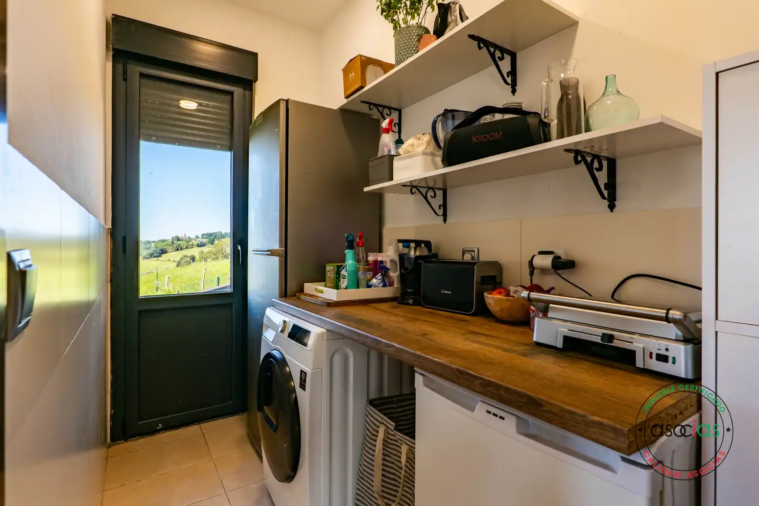 Cocina de Casa o chalet en venta en Gijón  con Calefacción, Jardín privado y Terraza