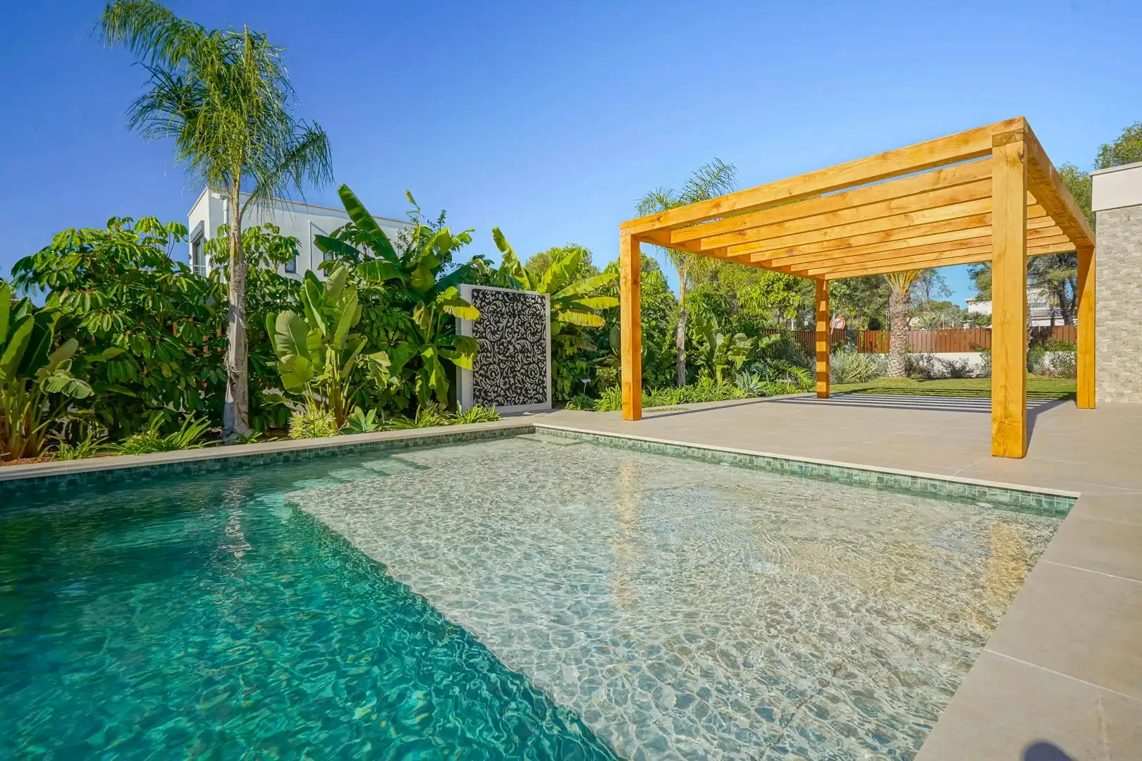 Piscina de Casa o xalet en venda en Jávea / Xàbia amb Aire condicionat, Calefacció i Jardí privat