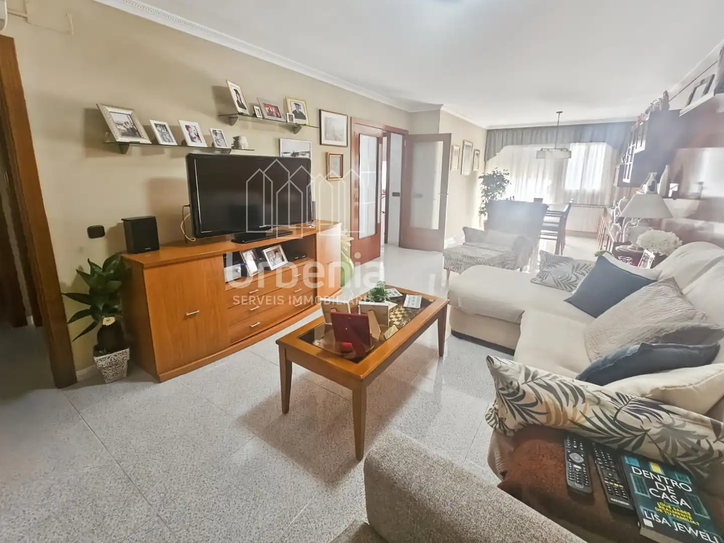 Living room of Attic for sale in Pineda de Mar  with Air Conditioner, Heating and Terrace