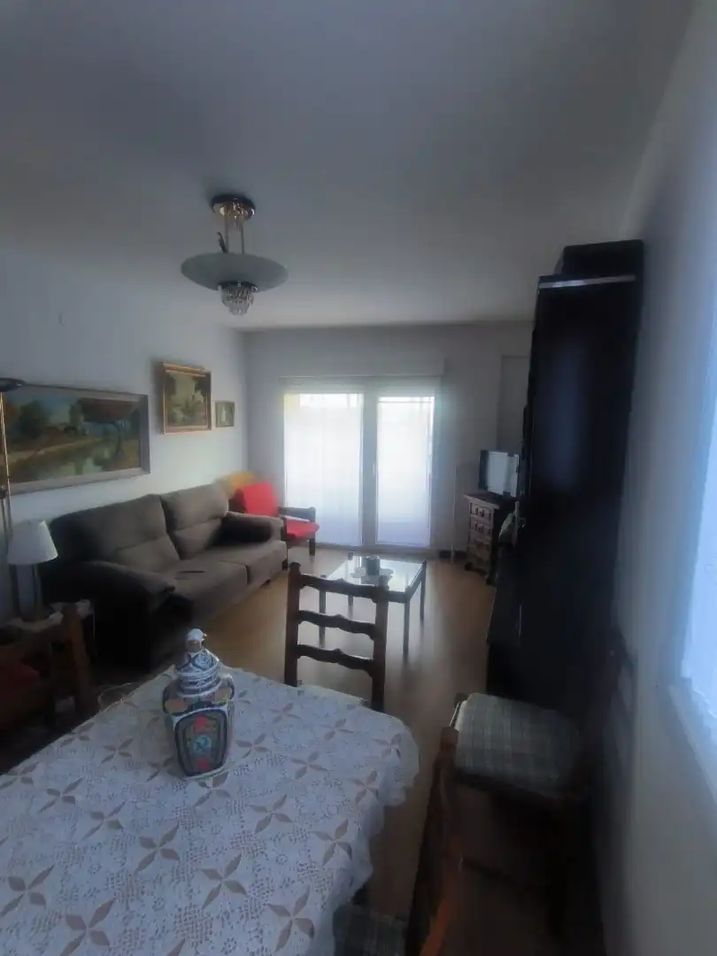 Living room of Flat for sale in Villahoz  with Terrace and Furnished
