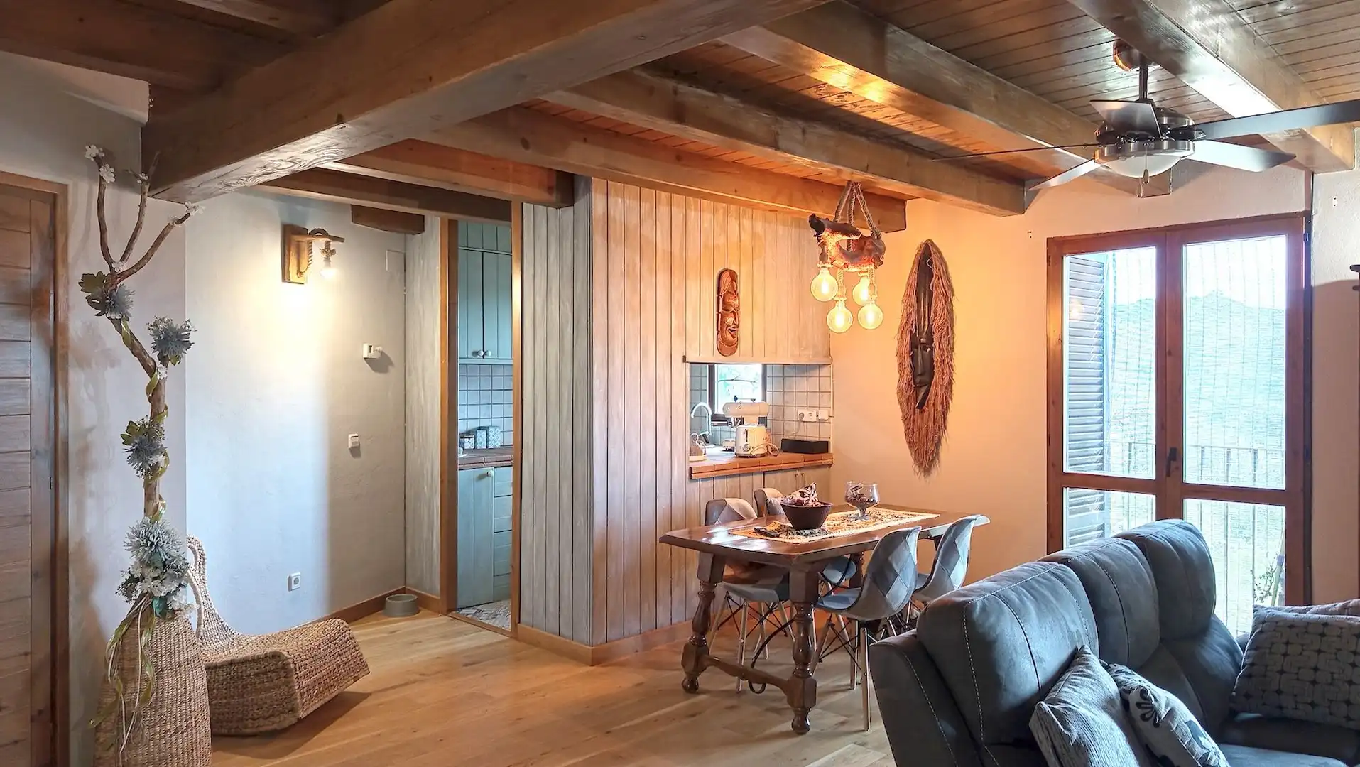 Dining room of Flat for sale in Isábena  with Furnished and Balcony