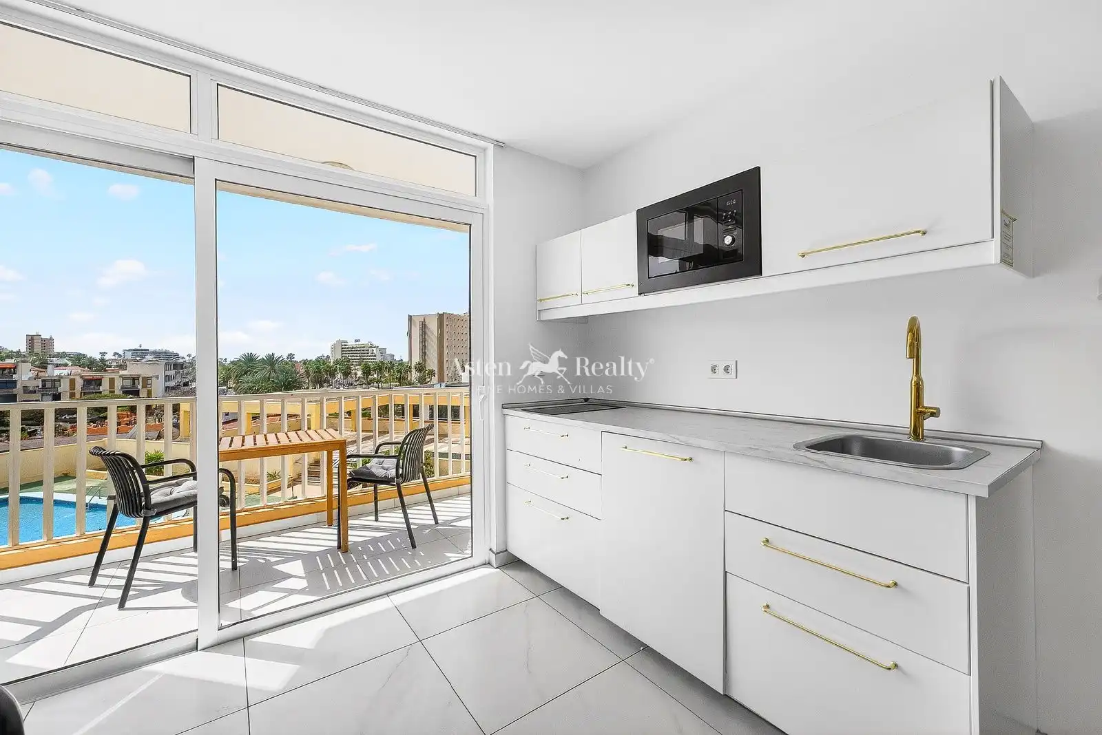 Kitchen of Apartments for sale in Arona  with Air Conditioner, Heating and Terrace