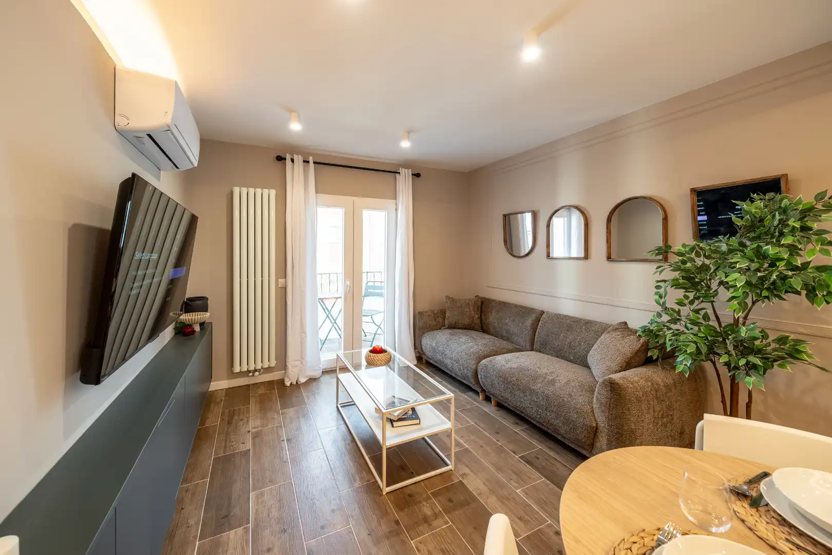 Sala de estar de Piso en venta en Madrid con Aire acondicionado, Calefacción y Amueblado
