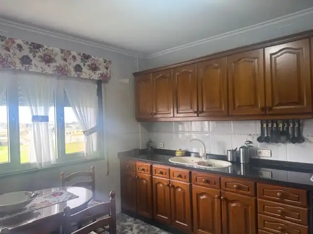 Cuina de Casa o xalet en venda en Castropol amb Calefacció, Jardí privat i Parquet