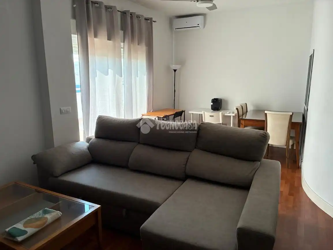 Sala de estar de Ático de alquiler en Sevilla con Aire acondicionado, Terraza y Piscina