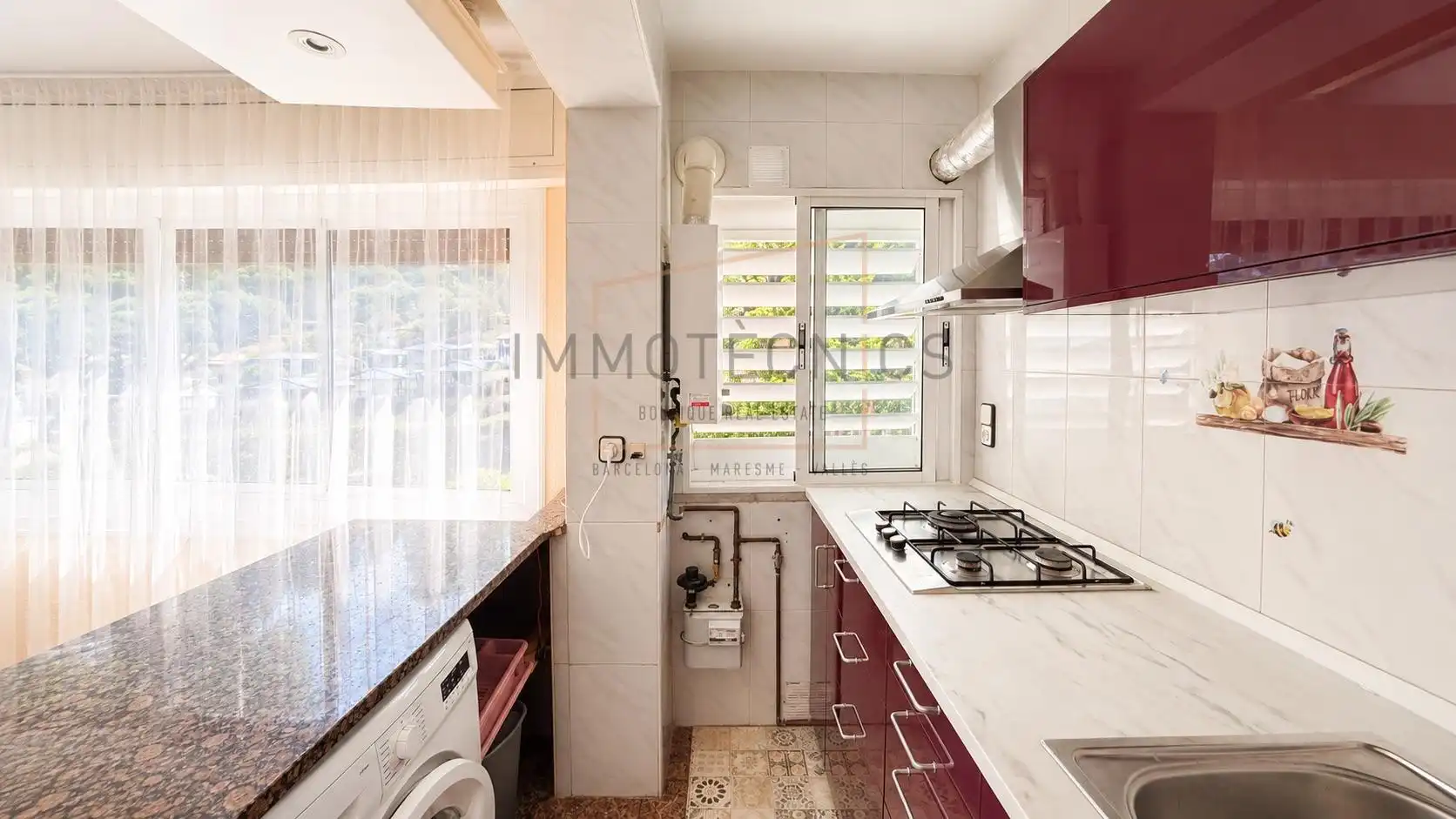 Kitchen of Apartments for sale in Calella  with Furnished and Balcony